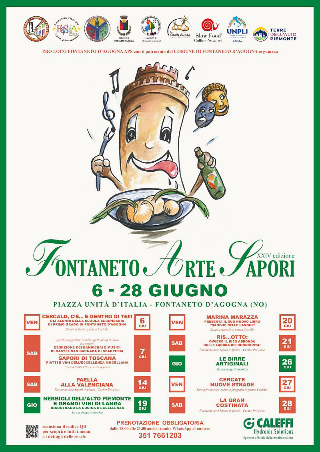 Fontaneto Arte Sapori torna dal 6 al 28 giugno