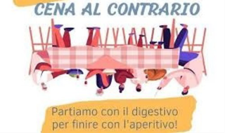 Borgomanero - Domenica 20 luglio la Cena al Contrario benefica