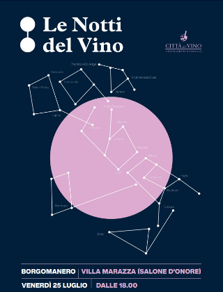 Borgomanero - Venerdì 25 luglio debutta “Le notti del vino” con degustazioni, incontri e cultura enologica