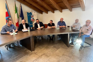 Comignago – Incontro del presidente della Provincia con i Comuni del territorio