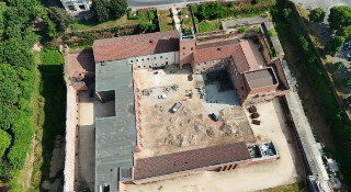 Novara - Lavori in corso al Castello Visconteo Sforzesco: le novità